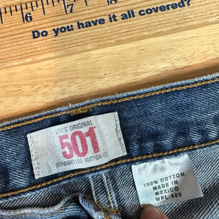 VTG Levi's 501 Mens 33x30 Blue Jeans 1999