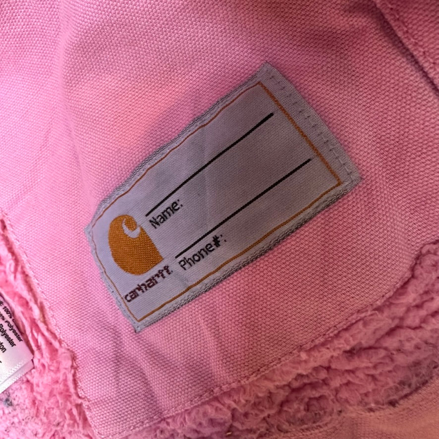 Carhartt Pink Jacket Youth Girls XXS (4-5)