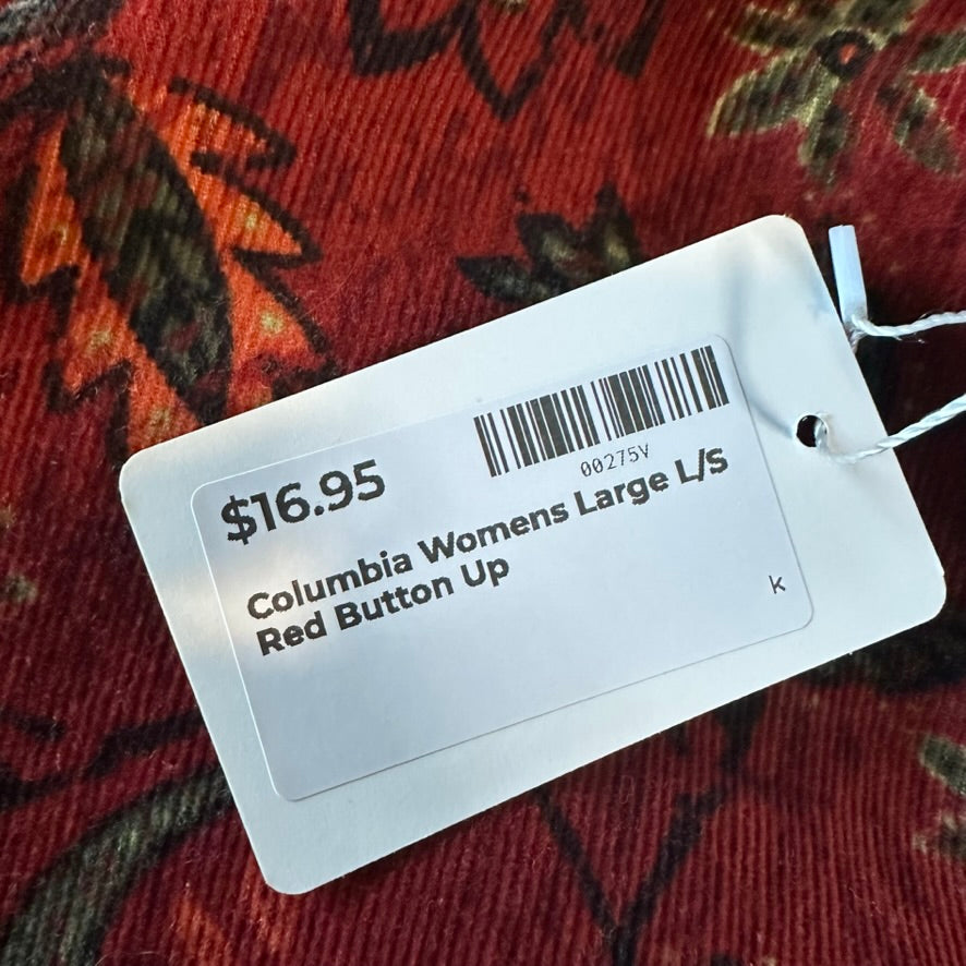 Columbia Womens Large Button Up