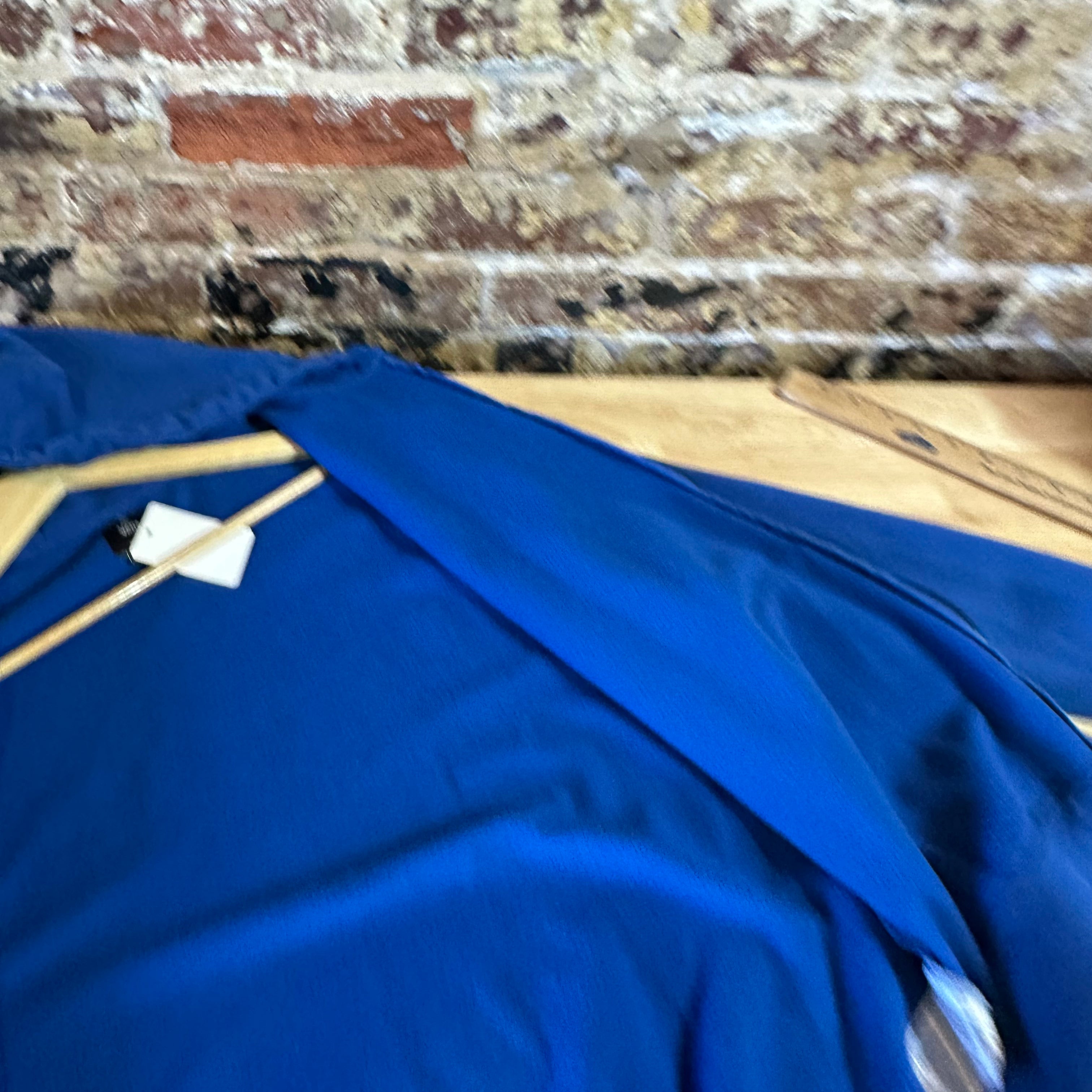 VANS Blue Full Zip Hoodie Mens Medium