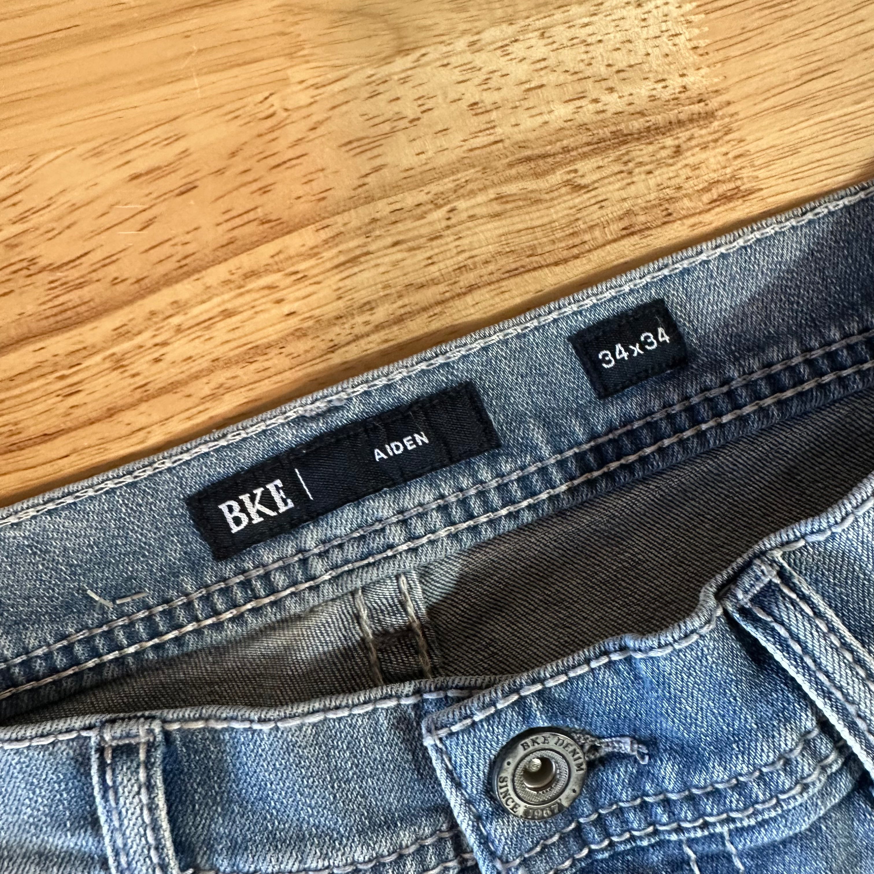 BKE Aiden Mens 34x34 Jeans