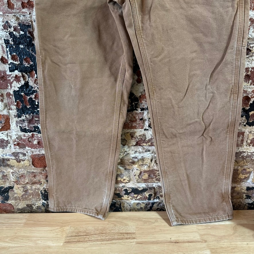 Carhartt B111 Brown Mens 32x32 Lined Pants