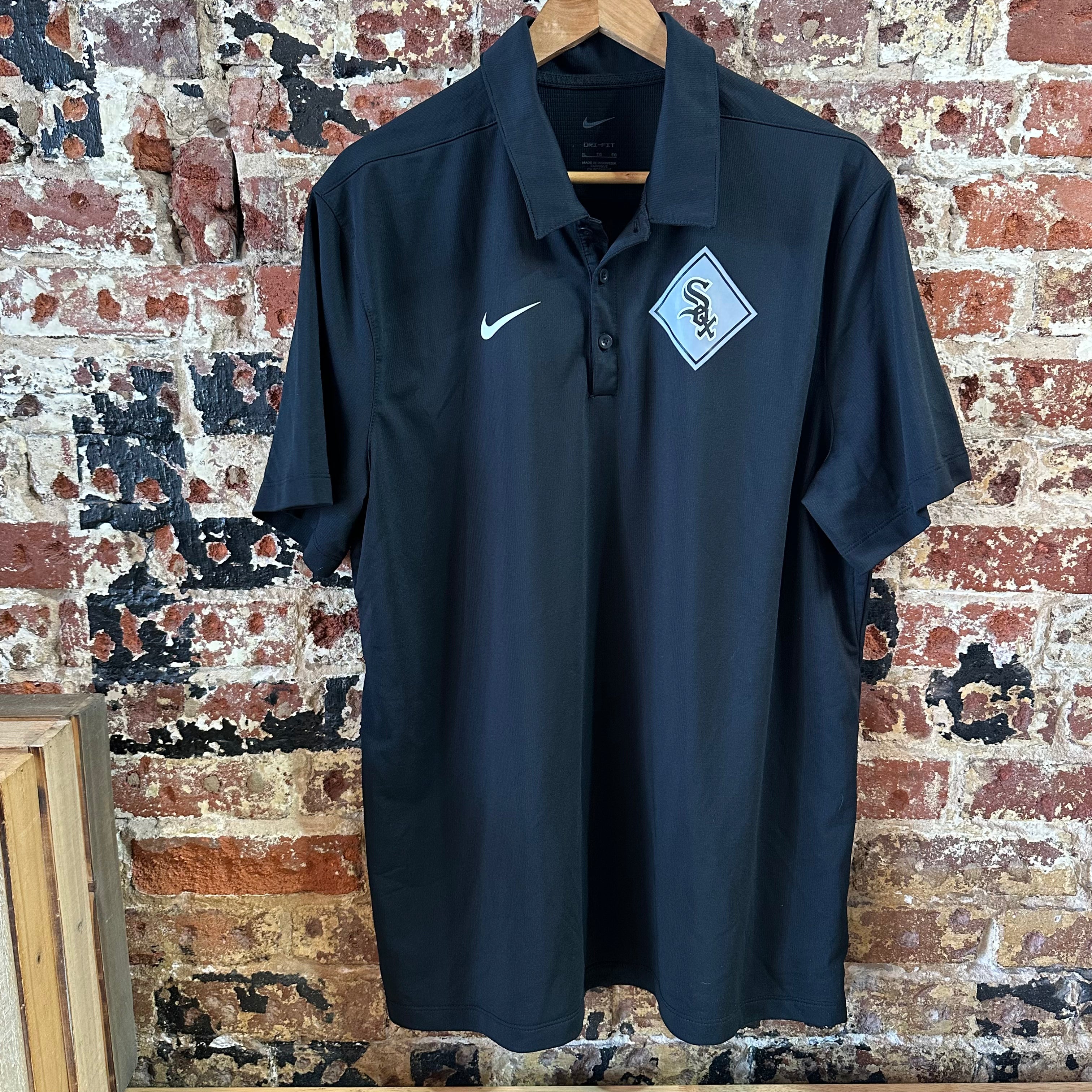 Nike White Sox Mens XL Polo
