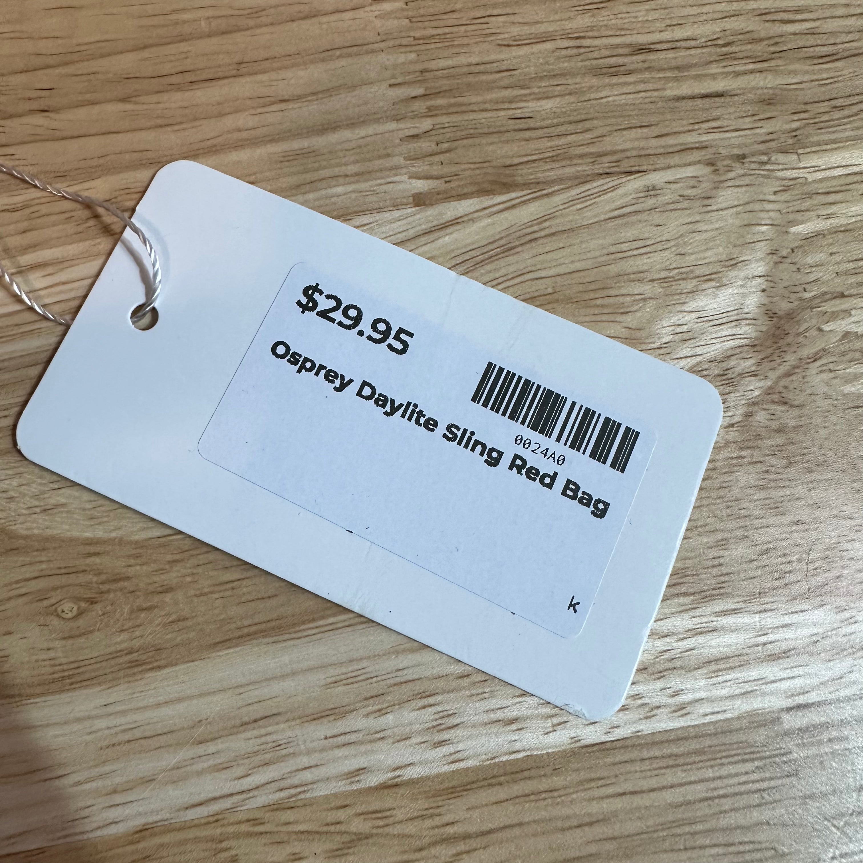 Osprey Daylite Sling Bag Crossbody Travel Sport Shoulder Backpack Red