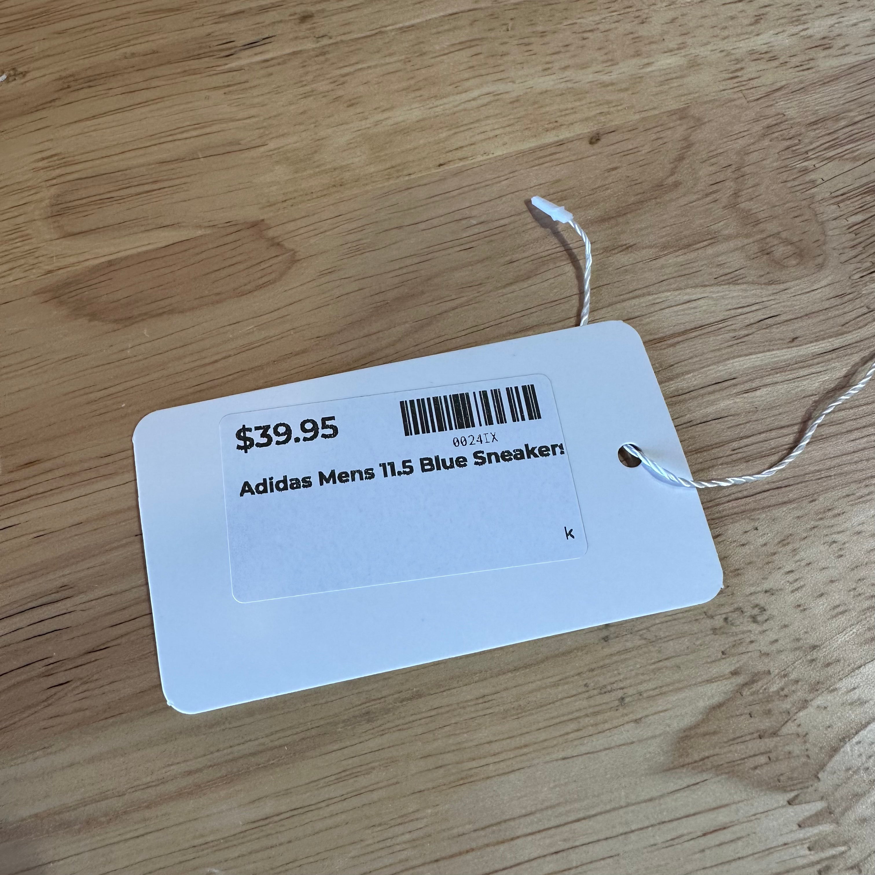 Adidas Break Start Low Sneakers Mens Size 11.5 IH7965 Navy Blue Lace Up Shoes