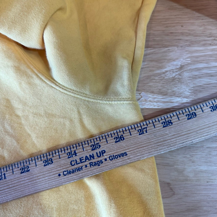 The North Face Men's 2XL Yellow Logo Hoodie Sierra Nevada