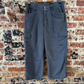 North Face Womens 6 Gray Capris