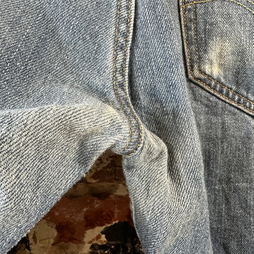 Levis 505 Jeans Mens 34x30 Regular Zip fly Blue denim Levi's