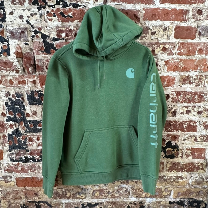 Carhartt Womens Medium Green Hoodie