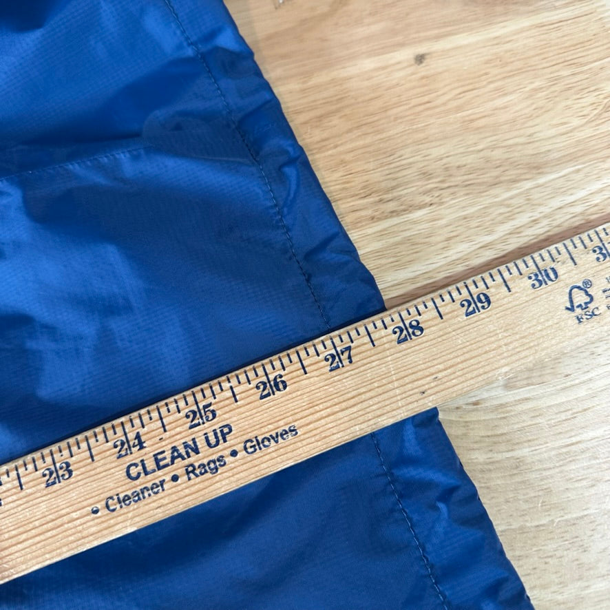 North Face Womens XL Blue Rain Jacket