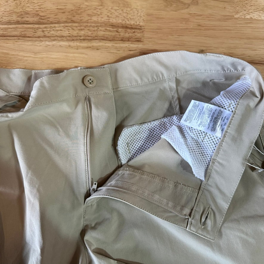 Columbia PFG Shorts Mens 34 Tan Fishing Outdoor Hiking 9.5" inseam