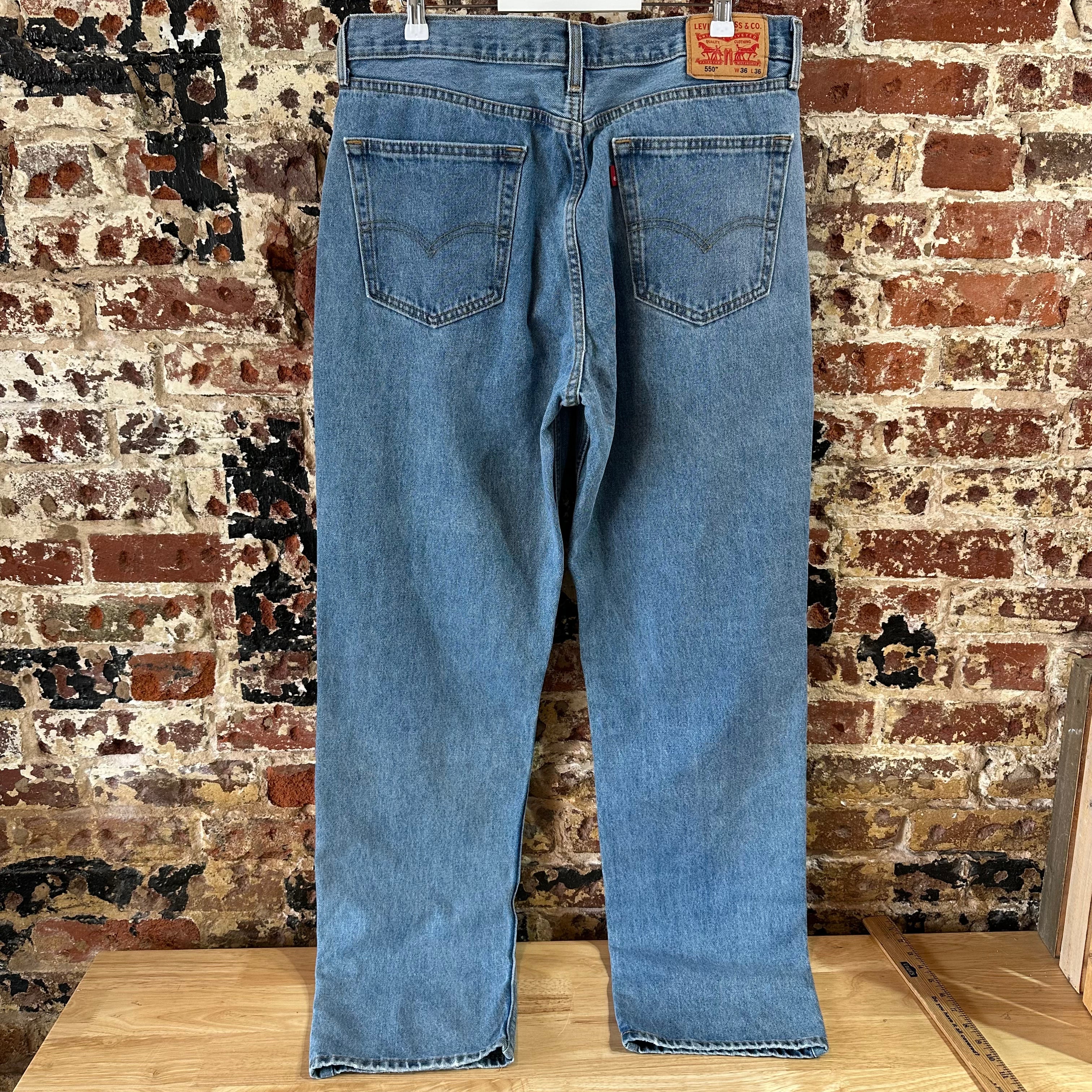 Levi's 550 Mens 36x36 Jeans