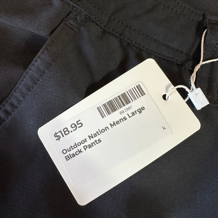Magellan Mens Large Black Pants