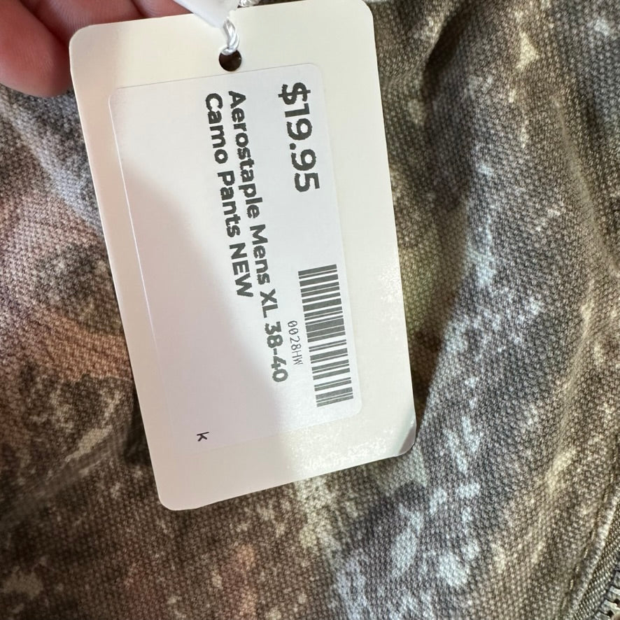 Aerostaple Mens XL Camo Pants NEW