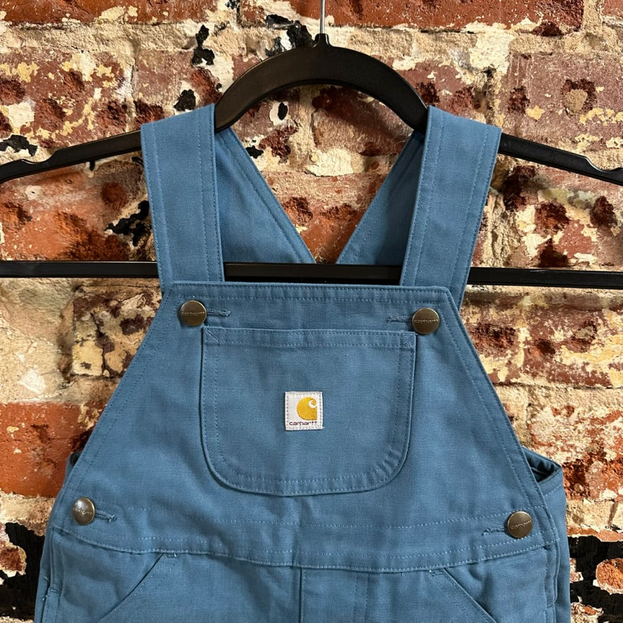 Carhartt Short Overalls Blue toddler boys Size 4T Bibs Shortalls