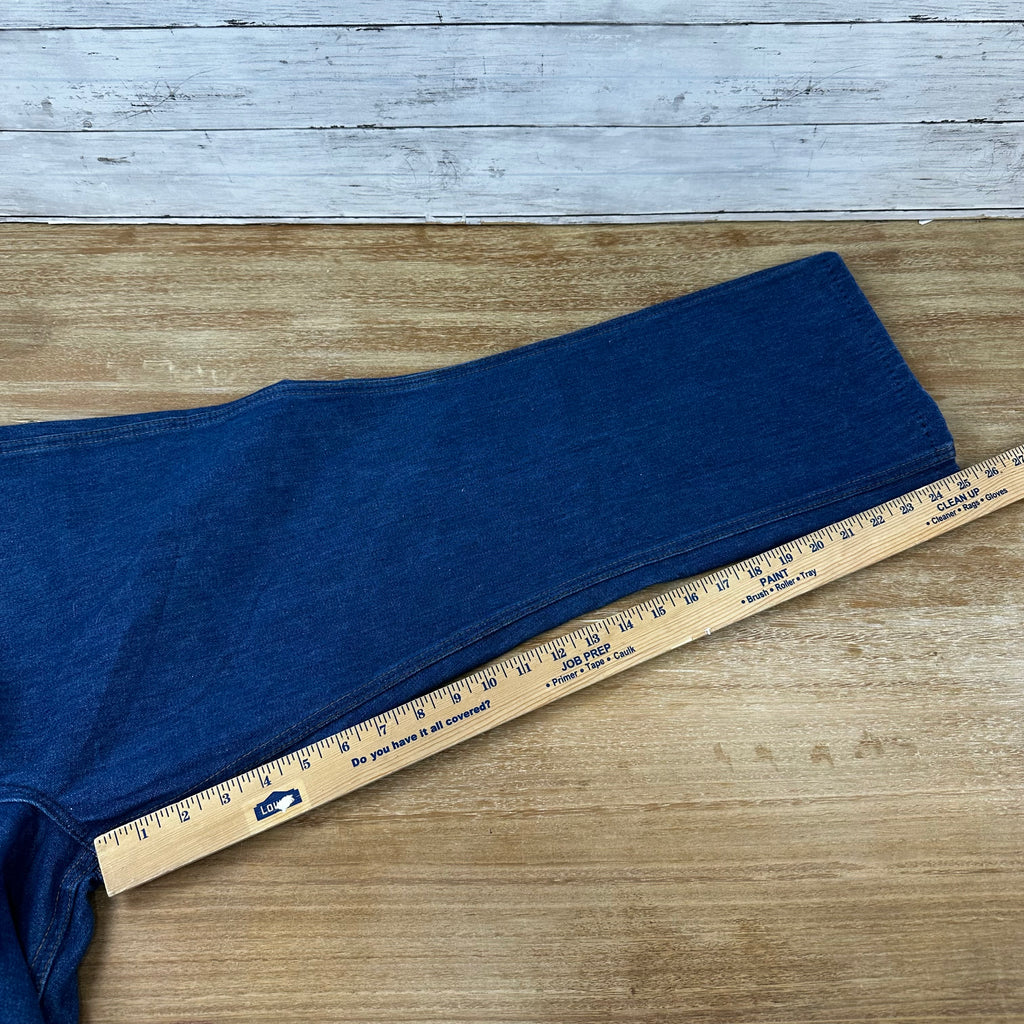 Vintage Wrangler Jeans 38x24.5 Blue western denim *hemmed