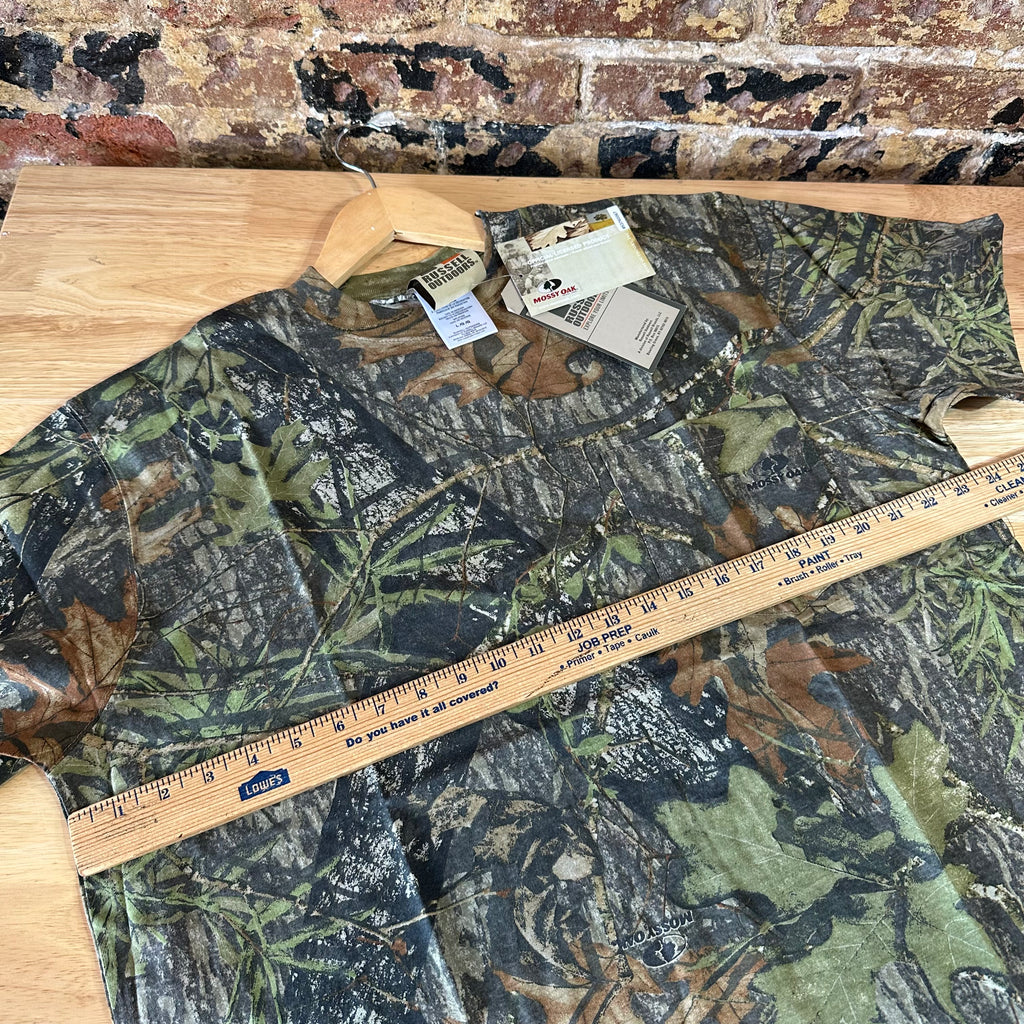 Russell Large S/S Camo T-Shirt NEW