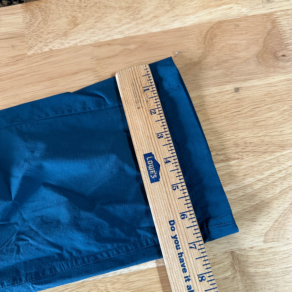 Bearded Goat Women's Small Water Resistant Outdoor Hiking Pant Blue 27x25"