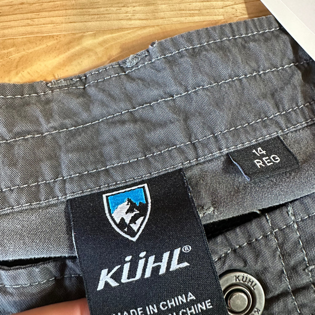 Kuhl Womens 14 Patina Dye Gray Pants