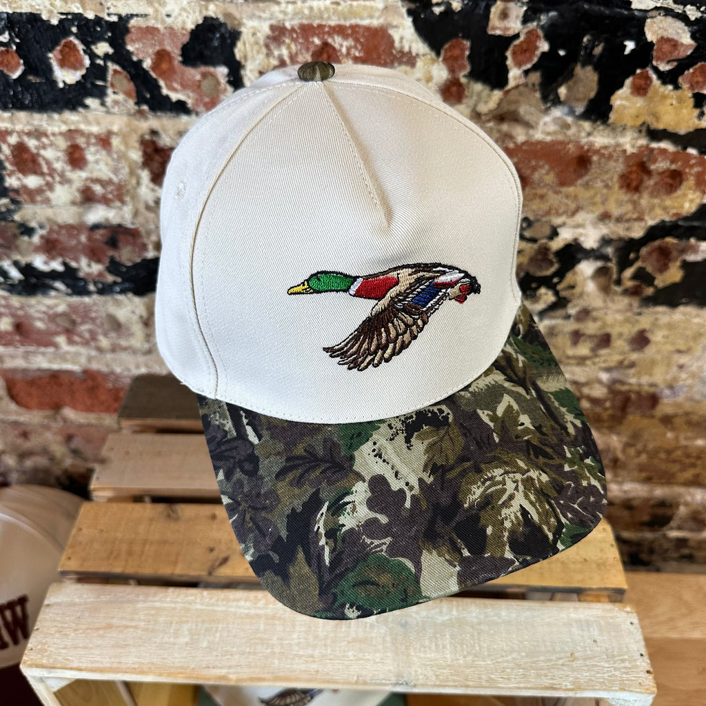 Mallard Hat Camo Cream NEW