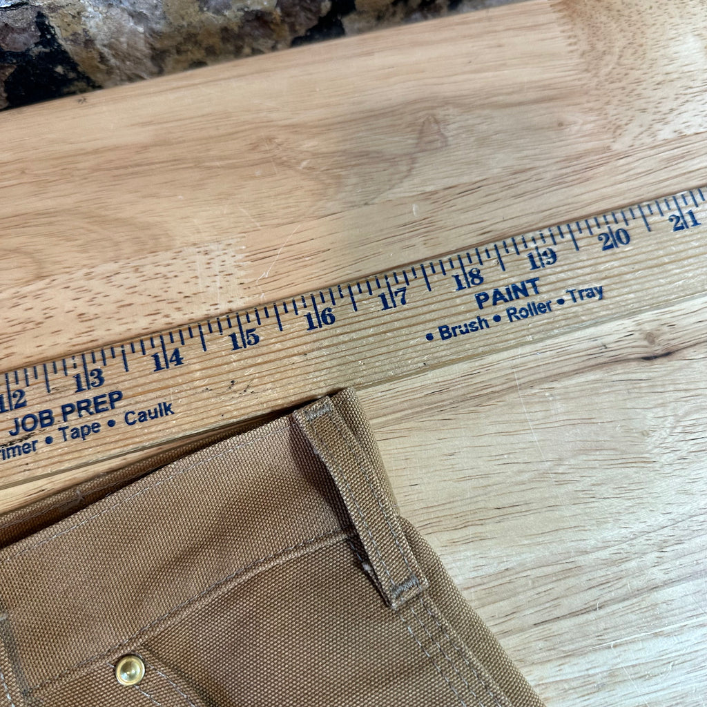 Carhartt B01 BRN Mens 32x34 Double Knee Pants