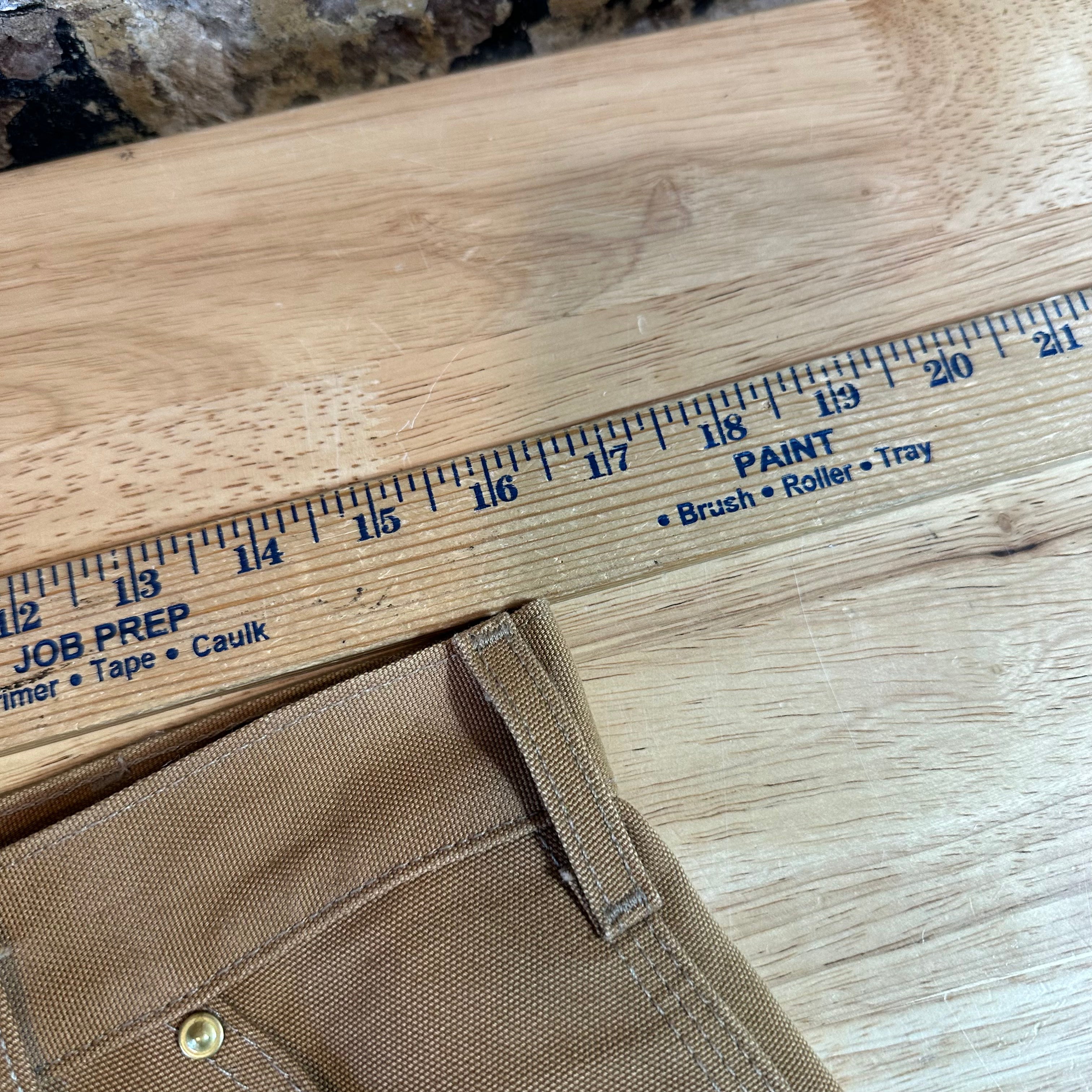 Carhartt B01 BRN Mens 32x34 Double Knee Pants