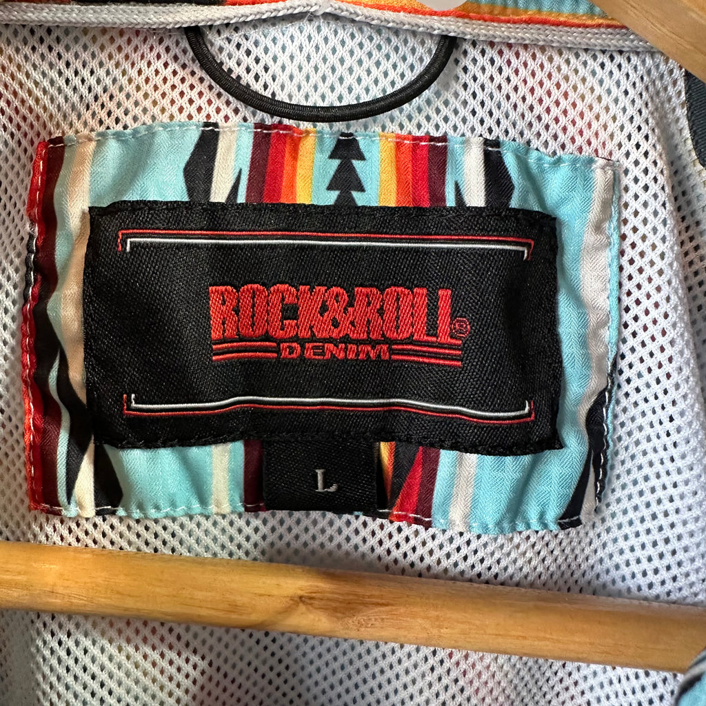 Rock N Roll Men's Large Western Shirt