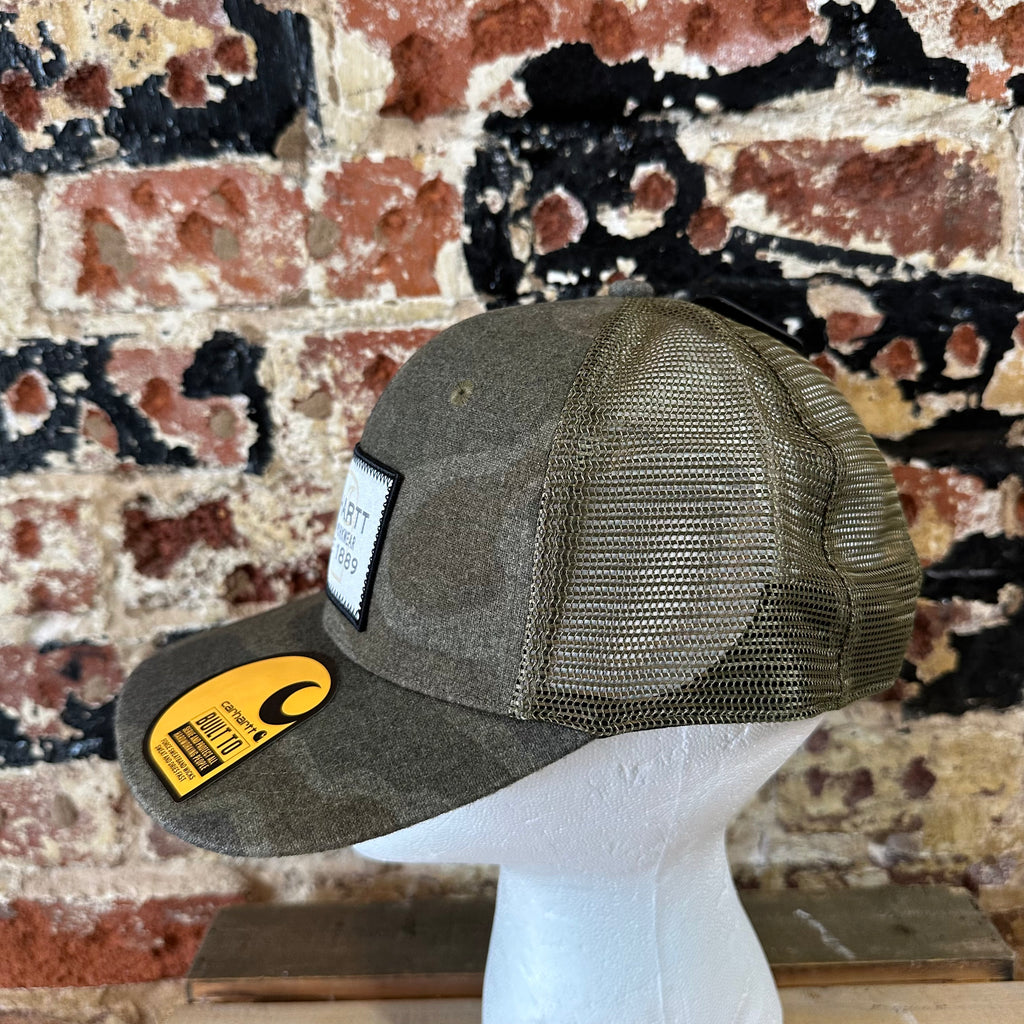 Carhartt Green Camo Hat NEW