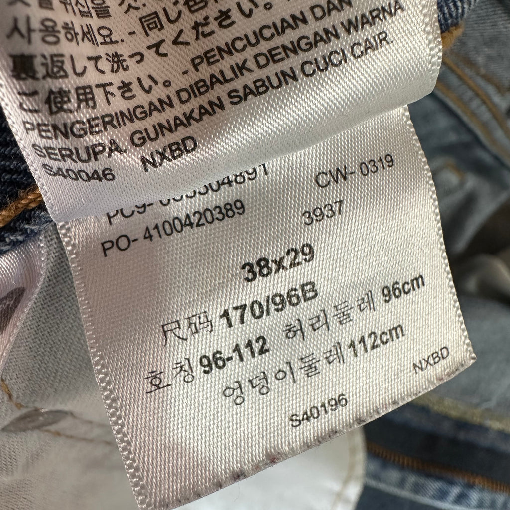 Levi's 550 Mens 38x29 Blue Jeans