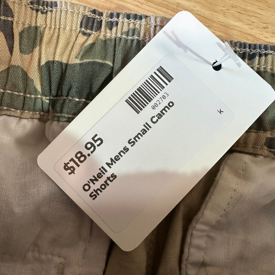 O'Neill Camo Shorts Mens Small