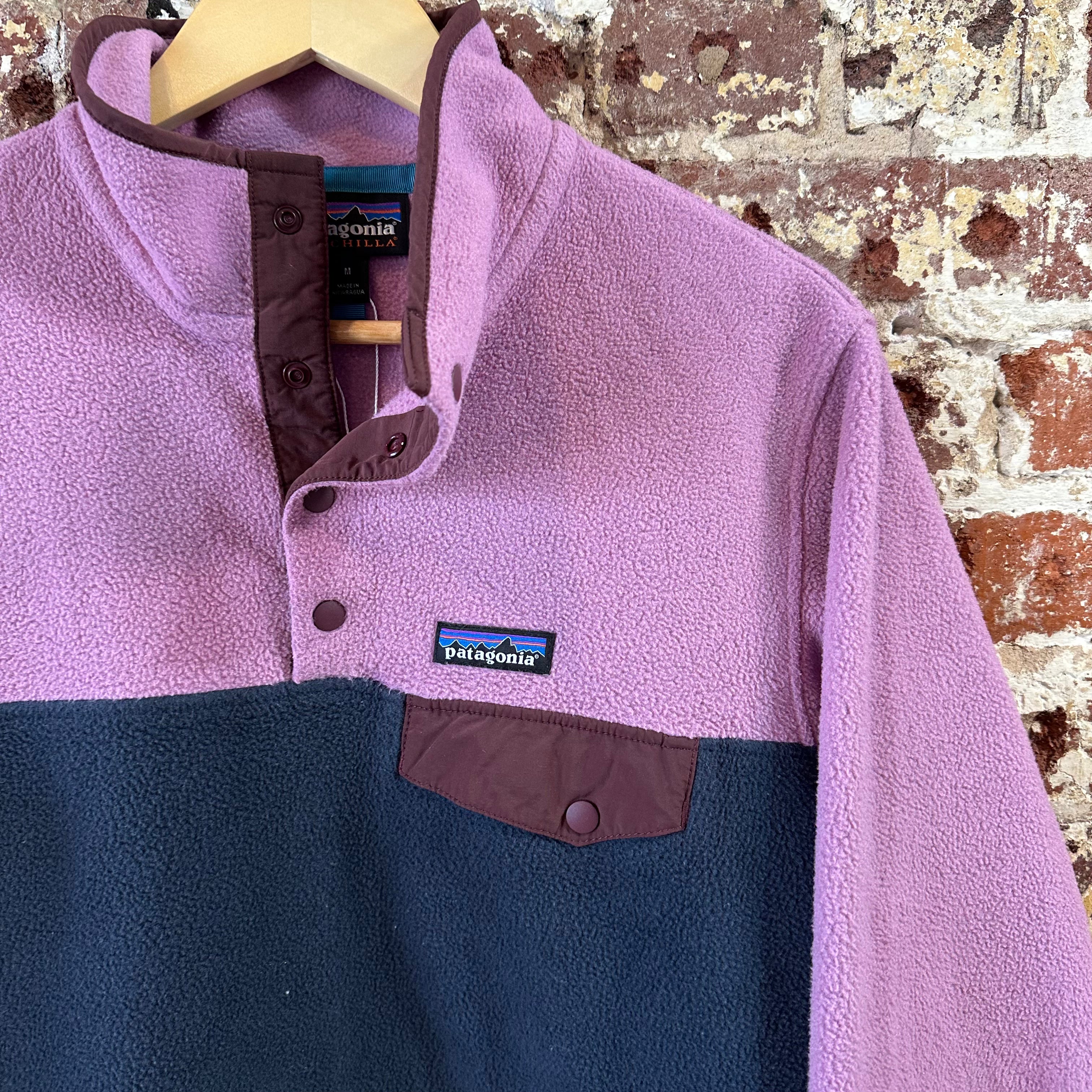 Patagonia Synchilla Womens Medium Snap T