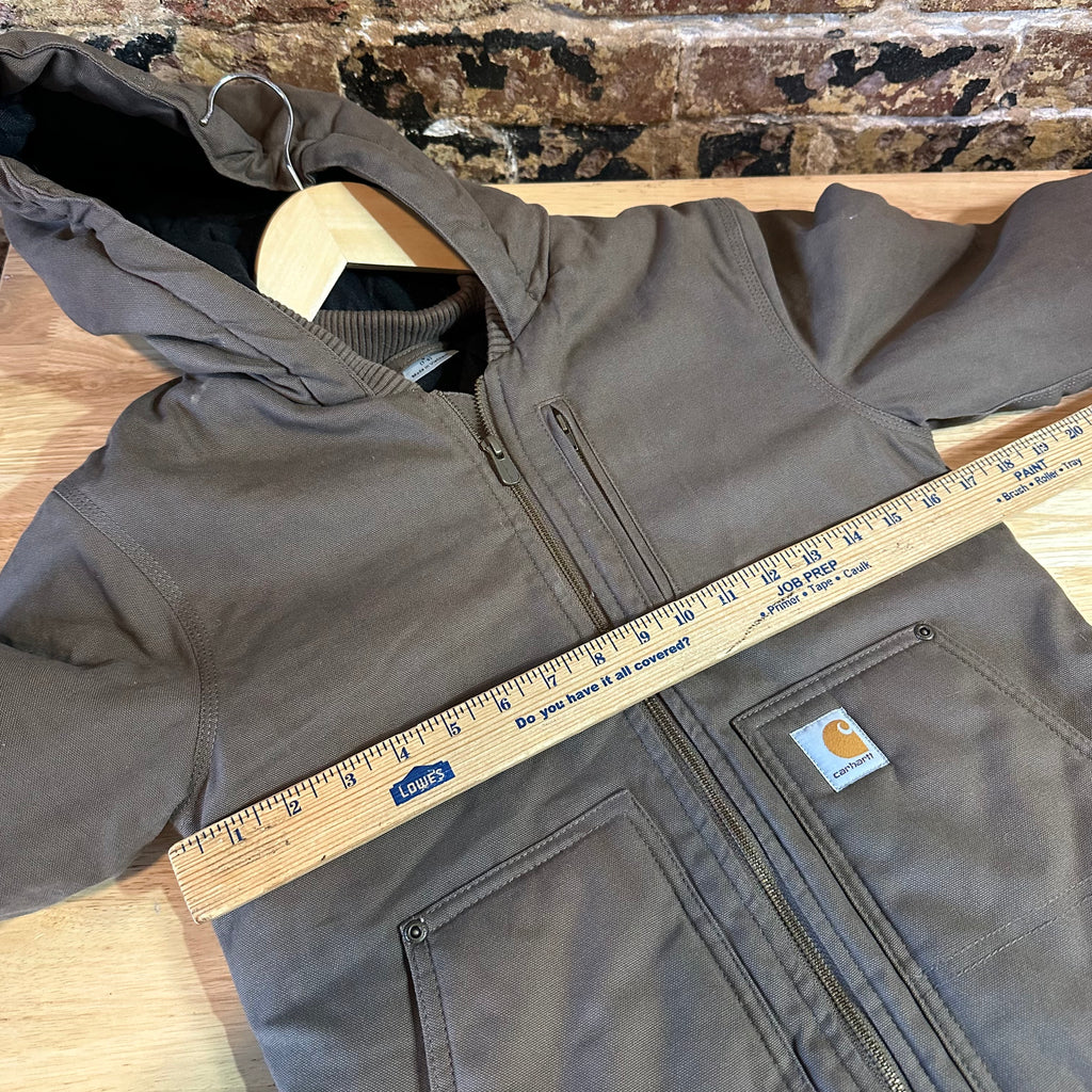 Carhartt Youth Small 7-8 Brown Jacket