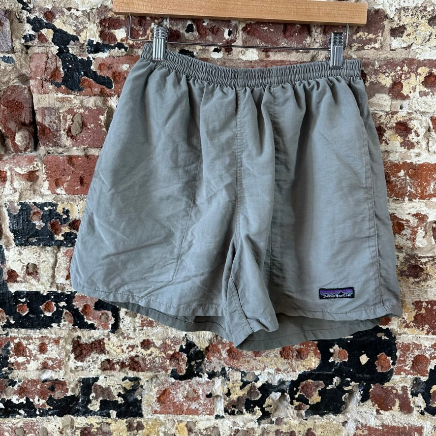 Patagonia Baggies Mens Small shorts 25x4.5" Gray Swim Mesh lined Swim