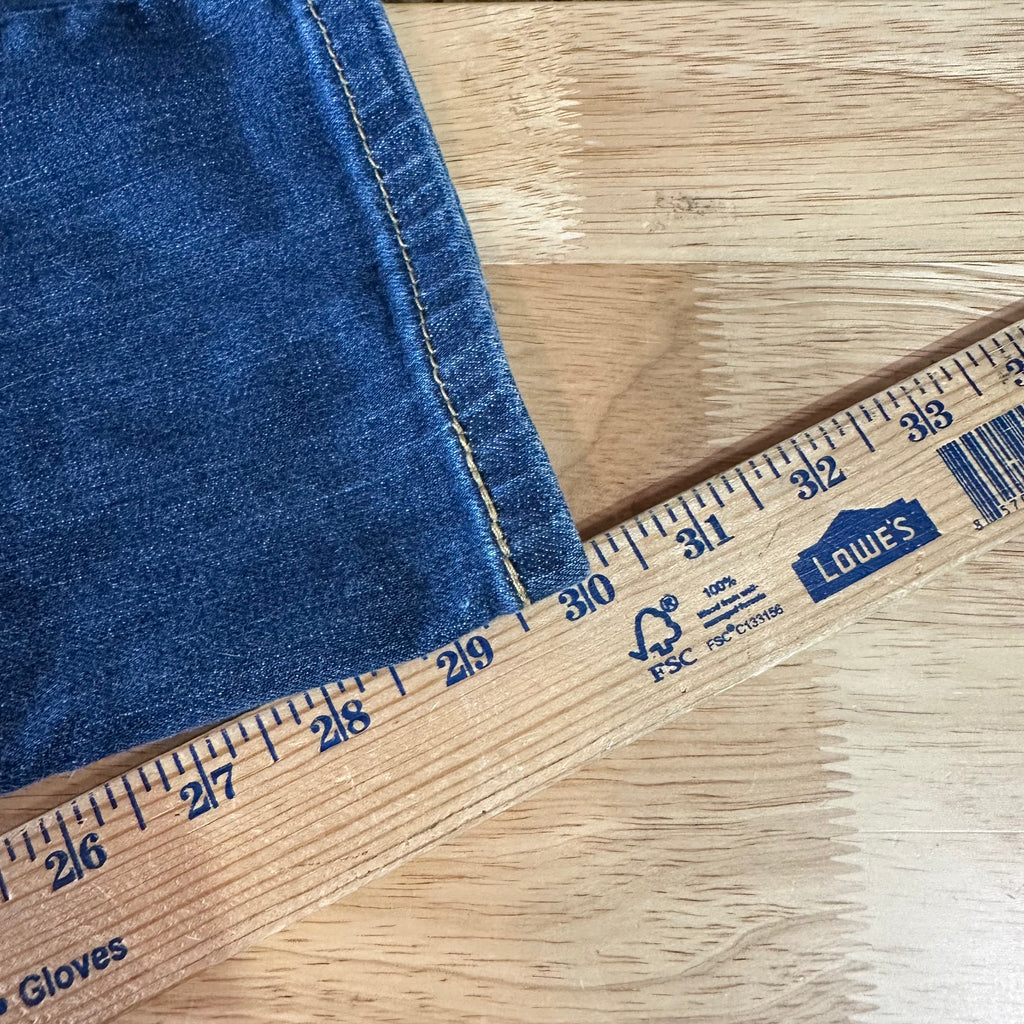 Levi's 513 Mens 38x32 Blue Jeans