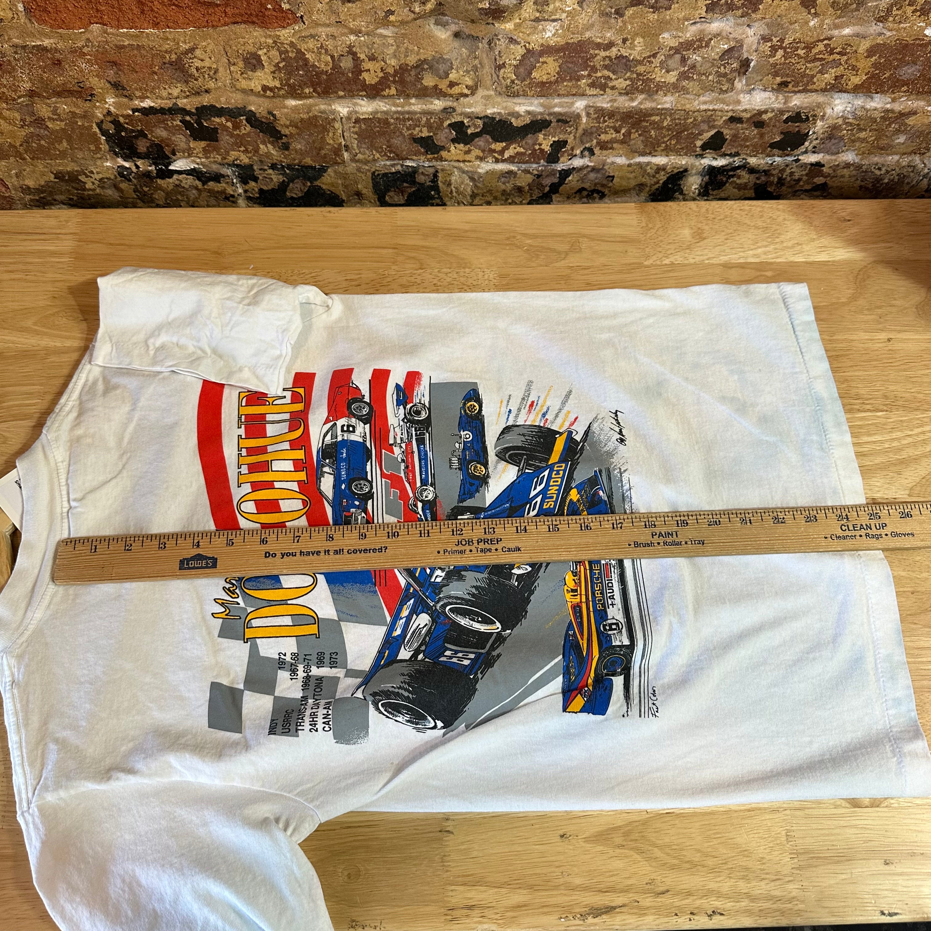 VTG Mark Donohue Men's Small S/S T-Shirt