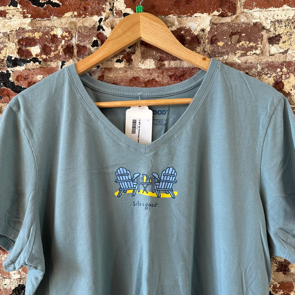 Life is Good T Shirt Womens Size XL