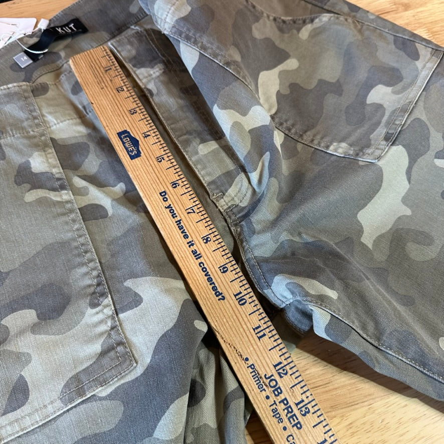 KUT Womens 14 Camo Pants NEW