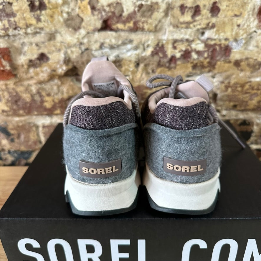 Sorel Women's Kinetic Lace Up Sneakers Shoes Purple Sage Size 7