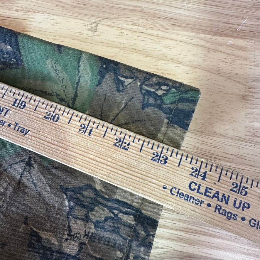 Vintage Trebark Shirt Mens 2XL Brown Green Camo Hunting Button Up Field Camp