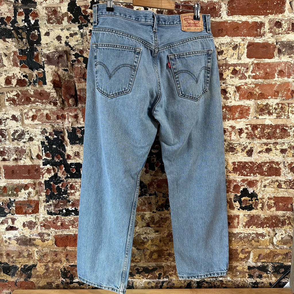 Levi's 505 Mens 33x30 Blue Jeans