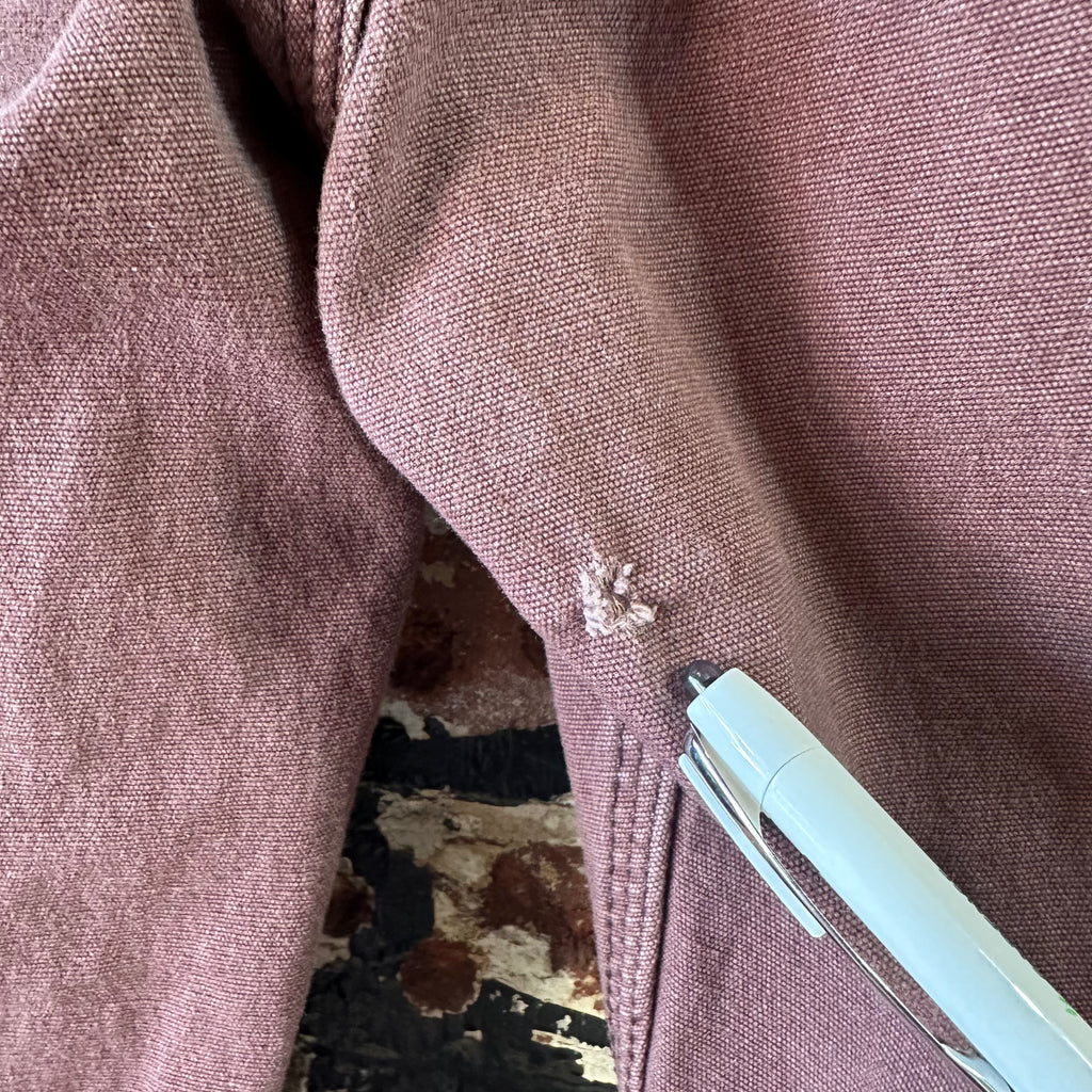 Carhartt Canvas Straight Fit Work Pants Reddish Mens 34x34