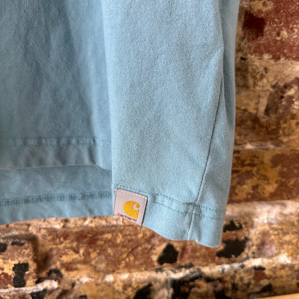 Carhartt Archive Edition Graphic T Shirt Size Men’s Small Relaxed Fit Blue