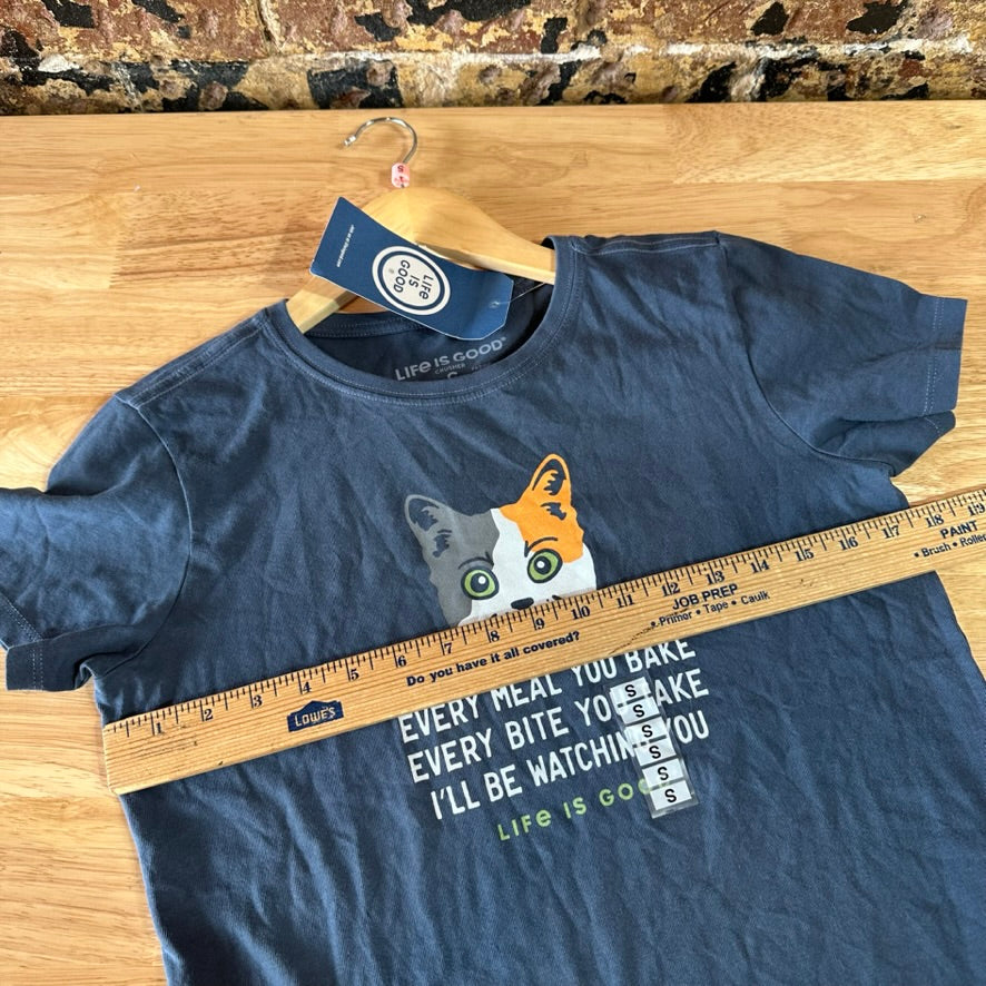 Life is Good Womens Small Short Sleeve T-Shirt