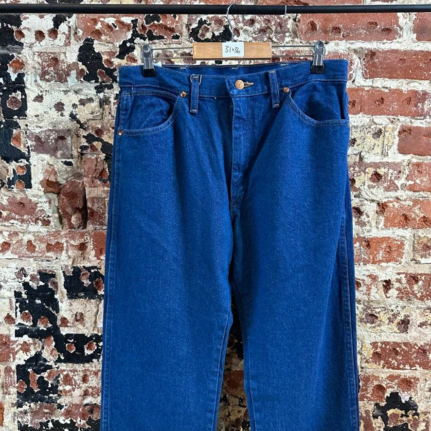 Wrangler Mens 31x36 Blue Jeans NEW