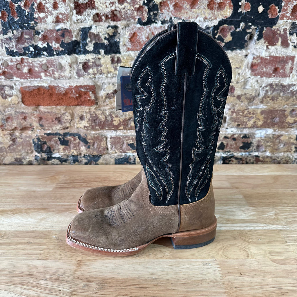 Justin Women's Palisade Western Boots JP2605 -  Sz 6.5 B Tan & Black