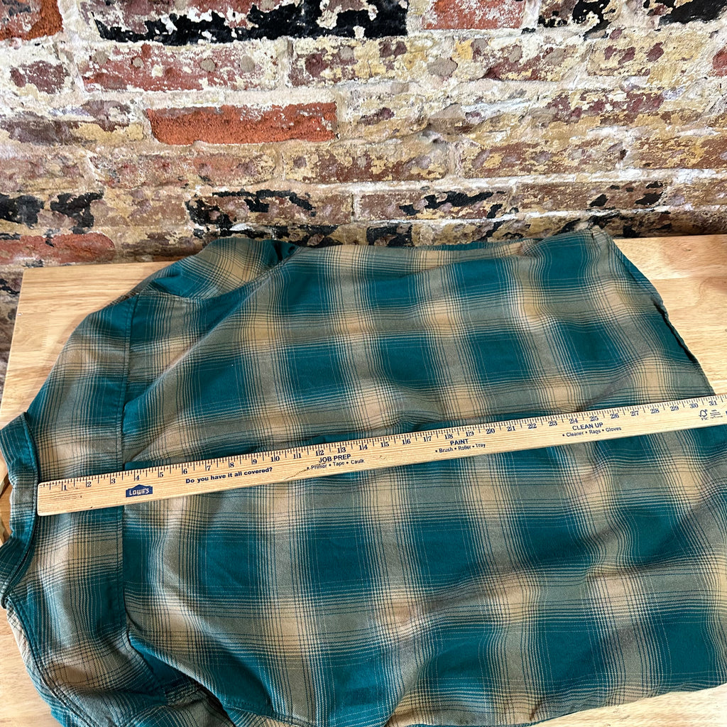 Vans L/S Flannel Button Shirt Mens 2XL