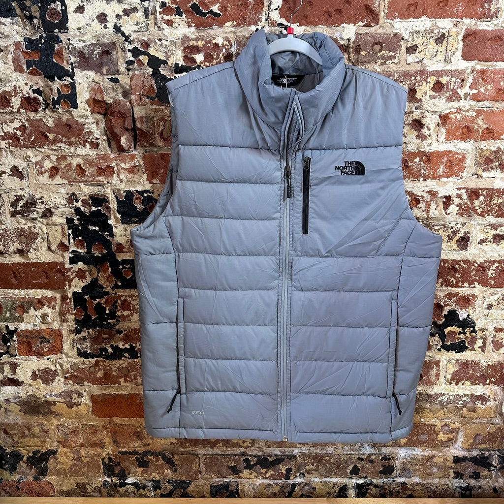 North Face 550 Men's Large Gray Vest