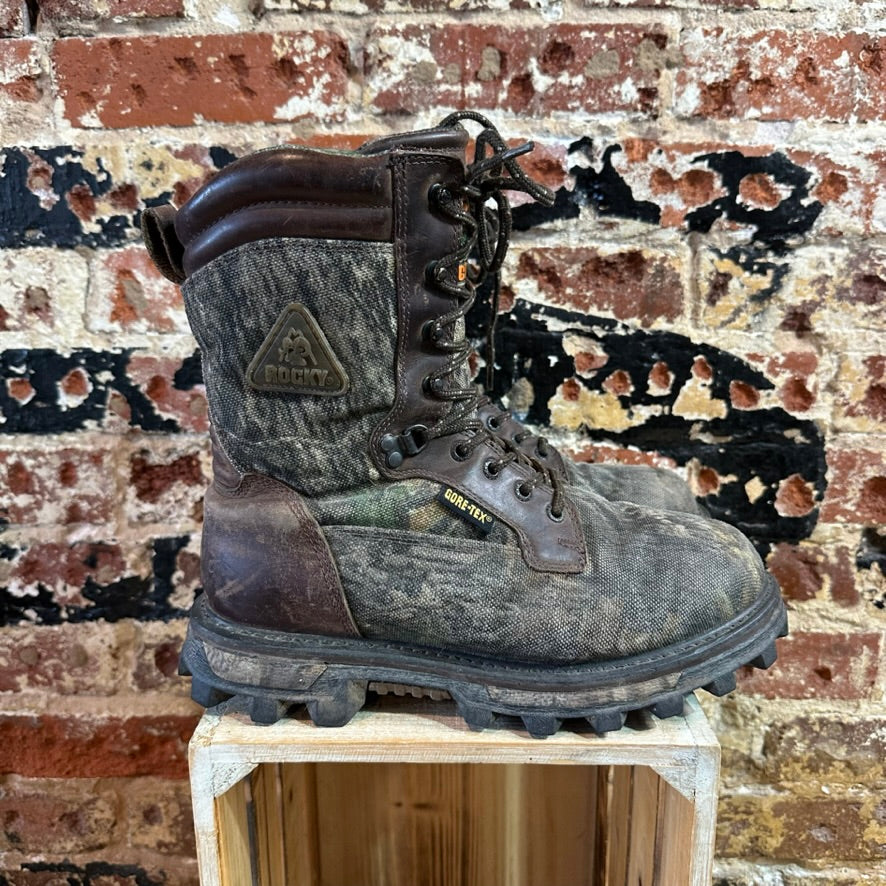 Rocky Camo Boots Mens 9