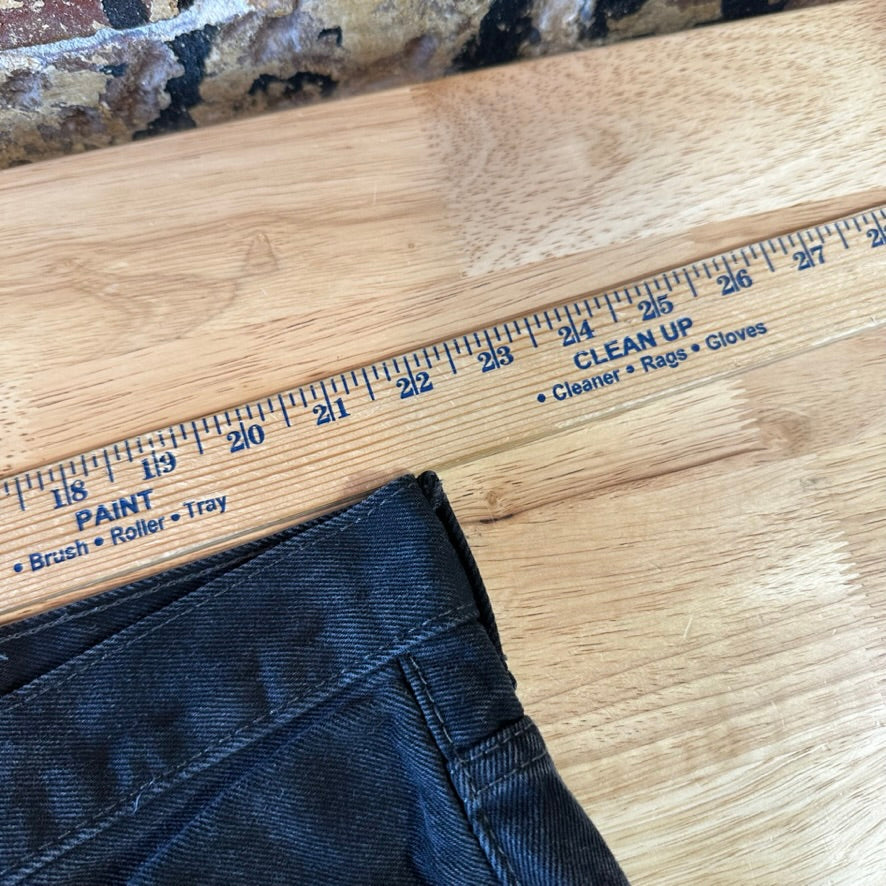 Levi's Mens 44x29 Black Jeans