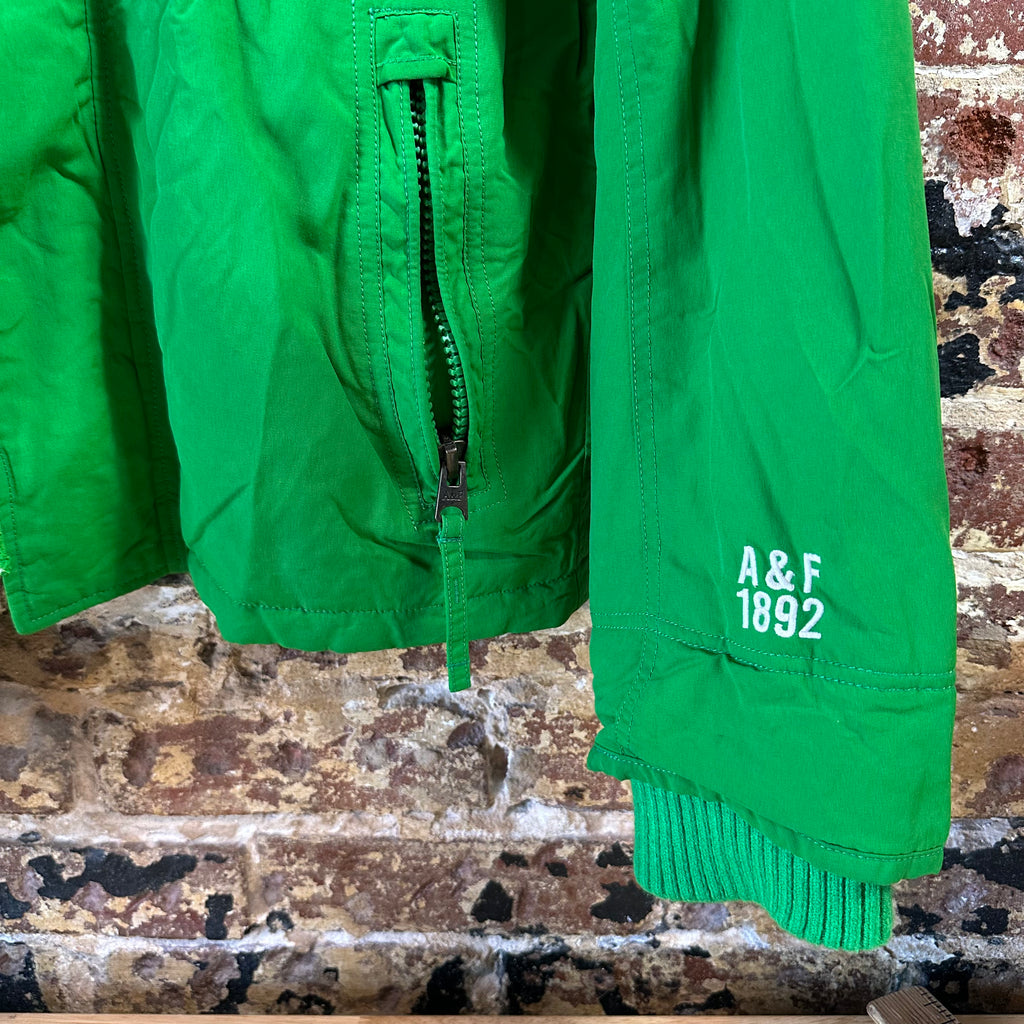 VTG Abercrombie Women's Medium Green Jacket
